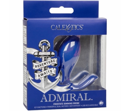 CalExotics Admiral Blue Intimate Wellness Prostate Motion Device 9 cm