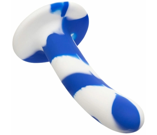 CalExotics Admiral Swirl Flexible Silicone Intimate Probe 14cm Blue