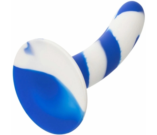 CalExotics Admiral Swirl Flexible Silicone Intimate Probe 14cm Blue