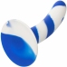 CalExotics Admiral Swirl Flexible Silicone Intimate Probe 14cm Blue