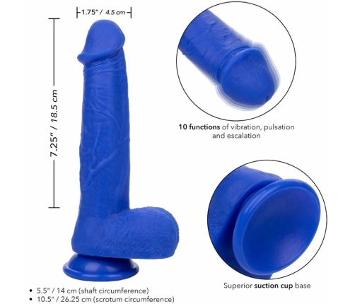 CalExotics Admiral Captain Blue Intimate Machine with 10 Vibration Modes