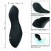 CalExotics Boundless Perfect Curve Vibrating Wellness Massager, Silicone, USB