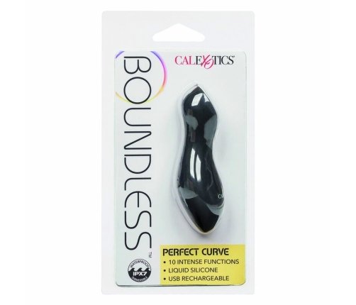 CalExotics Boundless Perfect Curve Vibrating Wellness Massager, Silicone, USB