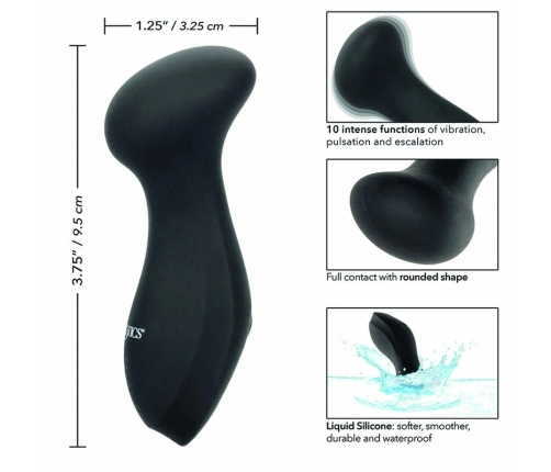 CalExotics Boundless Mini Massager Liquid Silicone Waterproof 9.5cm