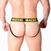 Macho MX25A Jock Lycra Yellow S - Sporty Breathable Men’s Underwear