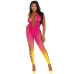 Leg Avenue Sunset Ombre Footless Bodystocking, Adjustable Halter, One Size