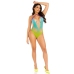 Leg Avenue Bodysuit Ocean Ombre - Twisted Halter, Multicolor, One Size