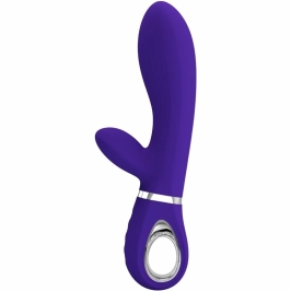 Pretty Love Thomas Multi-Function Silicone Vibrator Purple 7 Modes