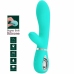 Pretty Love Thomas Aqua Green Multi-Function Silicone Vibrating Device
