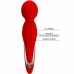 Pretty Love Walter Vibrating Wand Red - 7 Modes, Silicone, USB Rechargeable