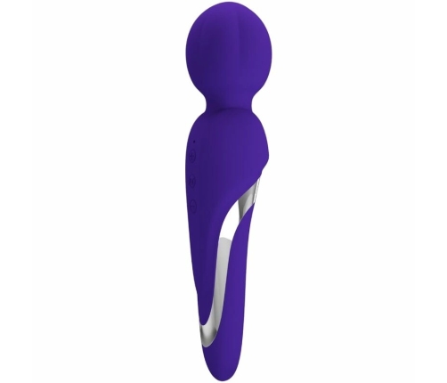 Pretty Love Walter Wand Vibrator Purple - 7 Modes, Silicone, USB Charge