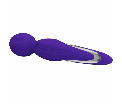 Pretty Love Walter Wand Vibrator Purple - 7 Modes, Silicone, USB Charge
