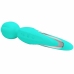 Pretty Love Walter Aqua Green Wand - 7 Modes, 5 Intensities, Silicone Massager