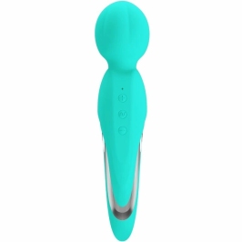 Pretty Love Walter Aqua Green Wand - 7 Modes, 5 Intensities, Silicone Massager Pretty Love Walter Aqua Green Wand - 7 Modes, 5 Intensities, Silicone Massager