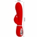 Pretty Love Prescott Multispeed Curved Intimate Vibrator Red 25cm