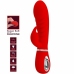 Pretty Love Prescott Multispeed Curved Intimate Vibrator Red 25cm