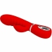 Pretty Love Prescott Multispeed Curved Intimate Vibrator Red 25cm
