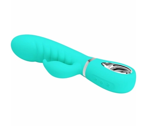 Pretty Love Prescott Aqua Green Multi-Function Vibrating System 7 Modes