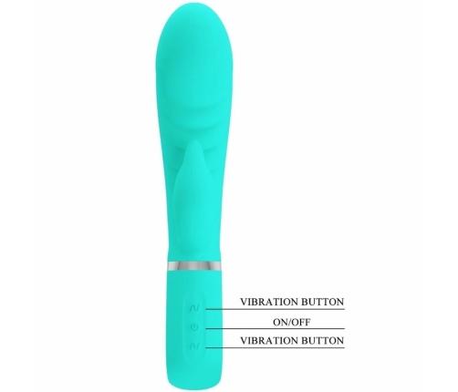 Pretty Love Prescott Aqua Green Multi-Function Vibrating System 7 Modes