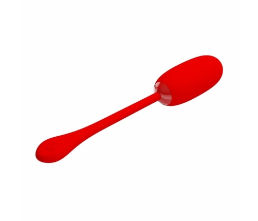 Pretty Love Julius Intimate Vibration Egg Red USB Rechargeable Waterproof