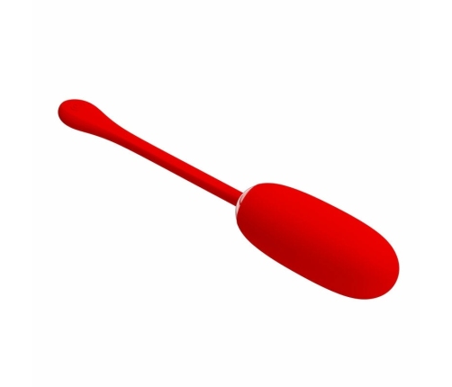 Pretty Love Julius Intimate Vibration Egg Red USB Rechargeable Waterproof