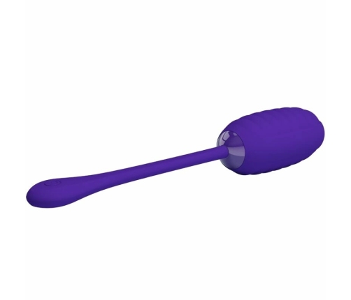 Pretty Love Kirk Rechargeable Wireless Vibrating Egg Purple