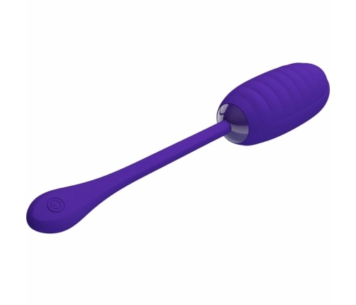 Pretty Love Kirk Rechargeable Wireless Vibrating Egg Purple