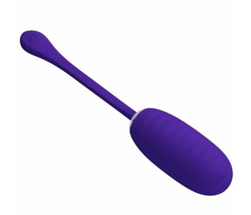 Pretty Love Kirk Rechargeable Wireless Vibrating Egg Purple