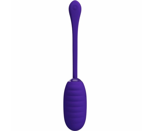 Pretty Love Kirk Rechargeable Wireless Vibrating Egg Purple