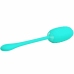 Pretty Love Kirk Wireless Vibrating Egg Aqua Green USB Rechargeable