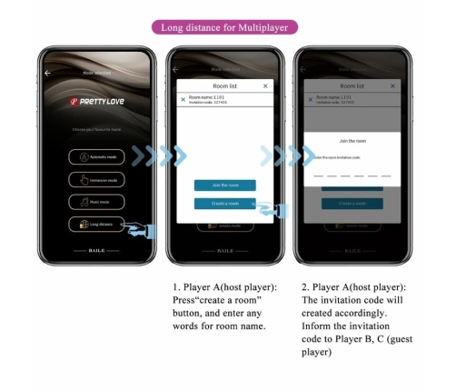 Pretty Love Casper Purple Wireless App-Controlled Vibrating Egg 12 Modes