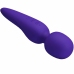 Pretty Love Meredith Massager 12-Speed Silicone Waterproof Purple 21.5cm