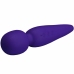 Pretty Love Meredith Massager 12-Speed Silicone Waterproof Purple 21.5cm