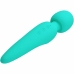 Pretty Love Meredith Rechargeable Silicone Massager Aqua Green 21.5cm