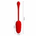 Pretty Love Vibrating Egg Red - USB Rechargeable, 12 Modes, Soft Silicone