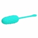 Pretty Love Vibrating Egg Aqua Green - 12-Mode Silicone, USB Rechargeable