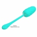 Pretty Love Vibrating Egg Aqua Green - 12-Mode Silicone, USB Rechargeable