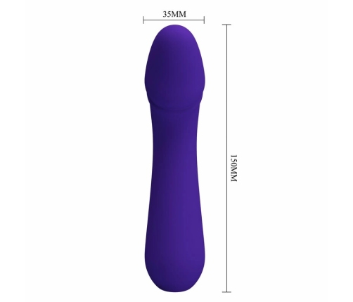 Pretty Love Cetus Rechargeable Flexible Intimate Device Purple 150mm