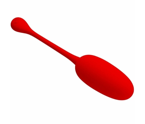 Pretty Love Knucker Red Wireless Silicone Vibration Egg - 12 Modes USB