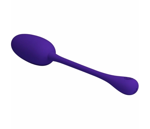 Pretty Love Knucker Rechargeable Wireless Motion Egg Purple Silicone