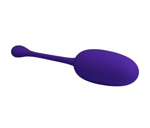 Pretty Love Knucker Rechargeable Wireless Motion Egg Purple Silicone
