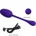 Pretty Love Knucker Rechargeable Wireless Motion Egg Purple Silicone