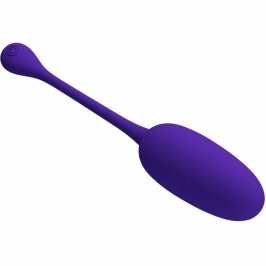 Pretty Love Knucker Rechargeable Wireless Motion Egg Purple Silicone