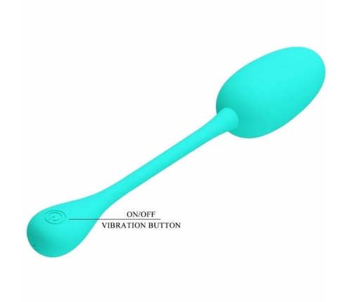Pretty Love Knucker Vibrating Egg Green USB Rechargeable 12 Modes