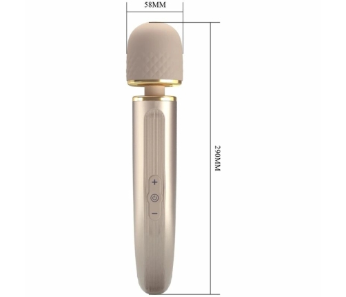 Pretty Love Massager Champagne - 7 Modes, 5 Speeds, USB Rechargeable