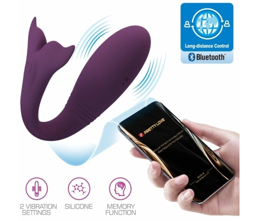 Pretty Love Jayleen Intimate Device App-Controlled Rechargeable Purple