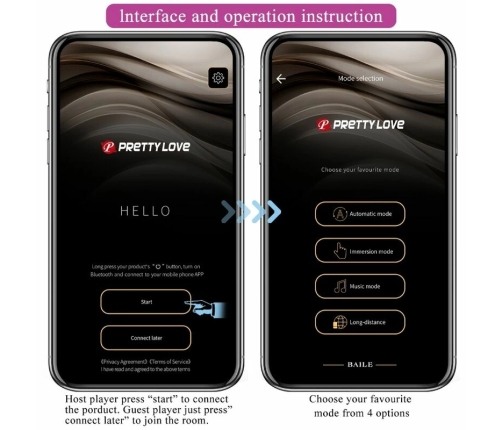 Pretty Love Elvira Intimate Training Device App-Controlled Purple