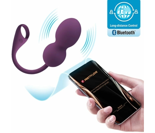Pretty Love Elvira Intimate Training Device App-Controlled Purple