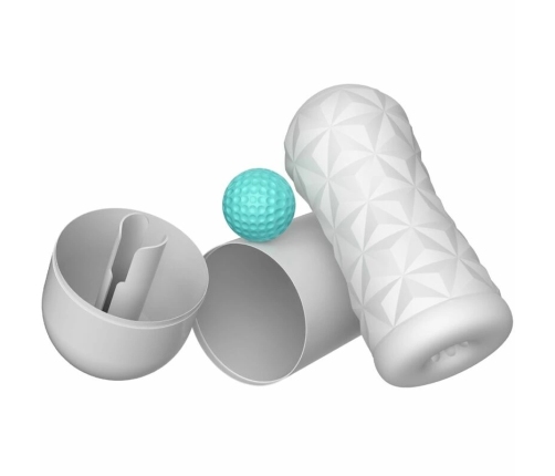 Pretty Love Victoria Cecil Intimate Spiral Device White TPR Compact