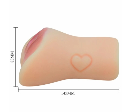 Crazy Bull Elena Anatomical Intimate Machine TPR Flesh Color